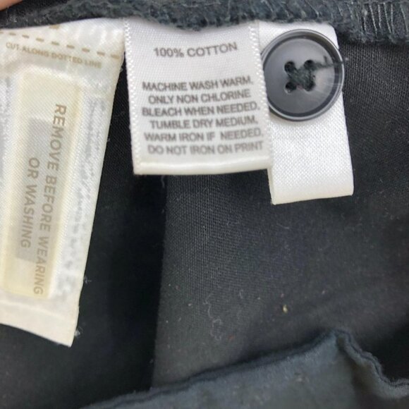 Ann Taylor Loft Black shorts zipper fly pockets size  6 - Picture 8 of 12